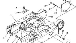 Защитный кожух 20M-30-31820 Komatsu