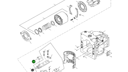Блок ползун 8800750 Komatsu