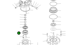 Блок цилиндра 708-7R-13130 Komatsu