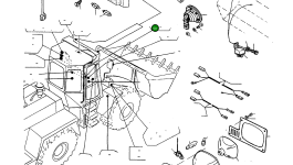 Блок управления указателями поворота 2937735M91 Komatsu