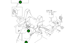 Жгут проводов 361-06-22111 Komatsu