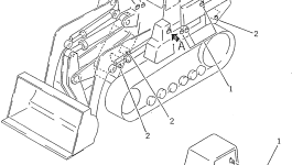 Замок 09460-00008 Komatsu