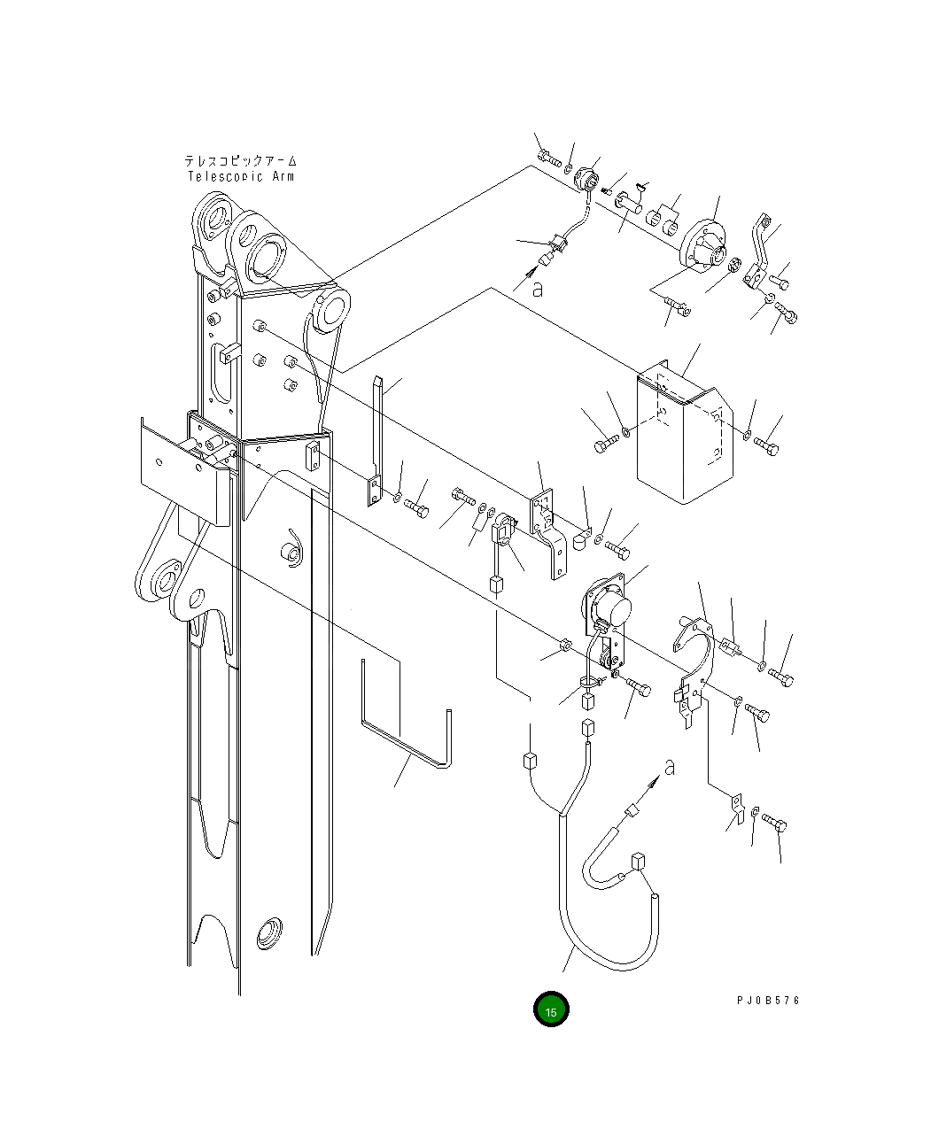 Жгут проводов 20U-06-22220 Komatsu