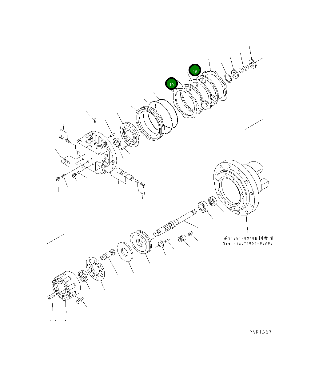 Диск TZ550A2015-00 Komatsu