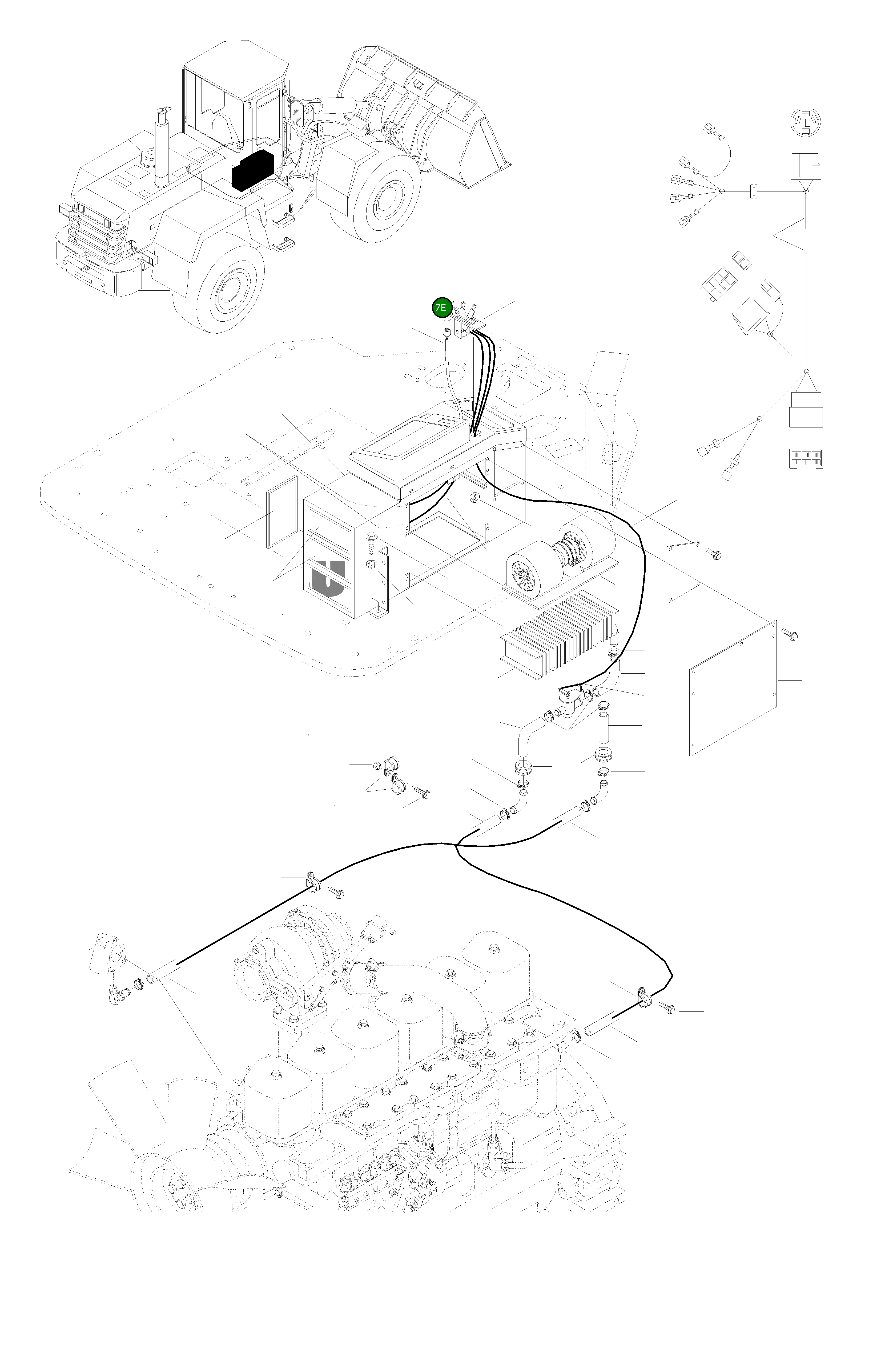 Выключатель 42Y-07-H0P51 Komatsu