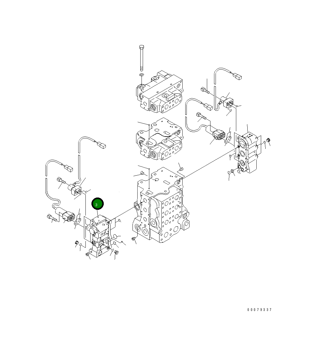 Блок 723-63-32730 Komatsu