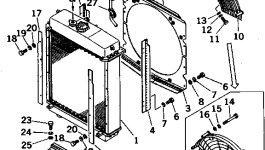 Защитный кожух 134-03-32330 Komatsu