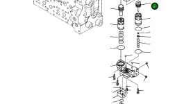 Золотник 723-40-87620 Komatsu