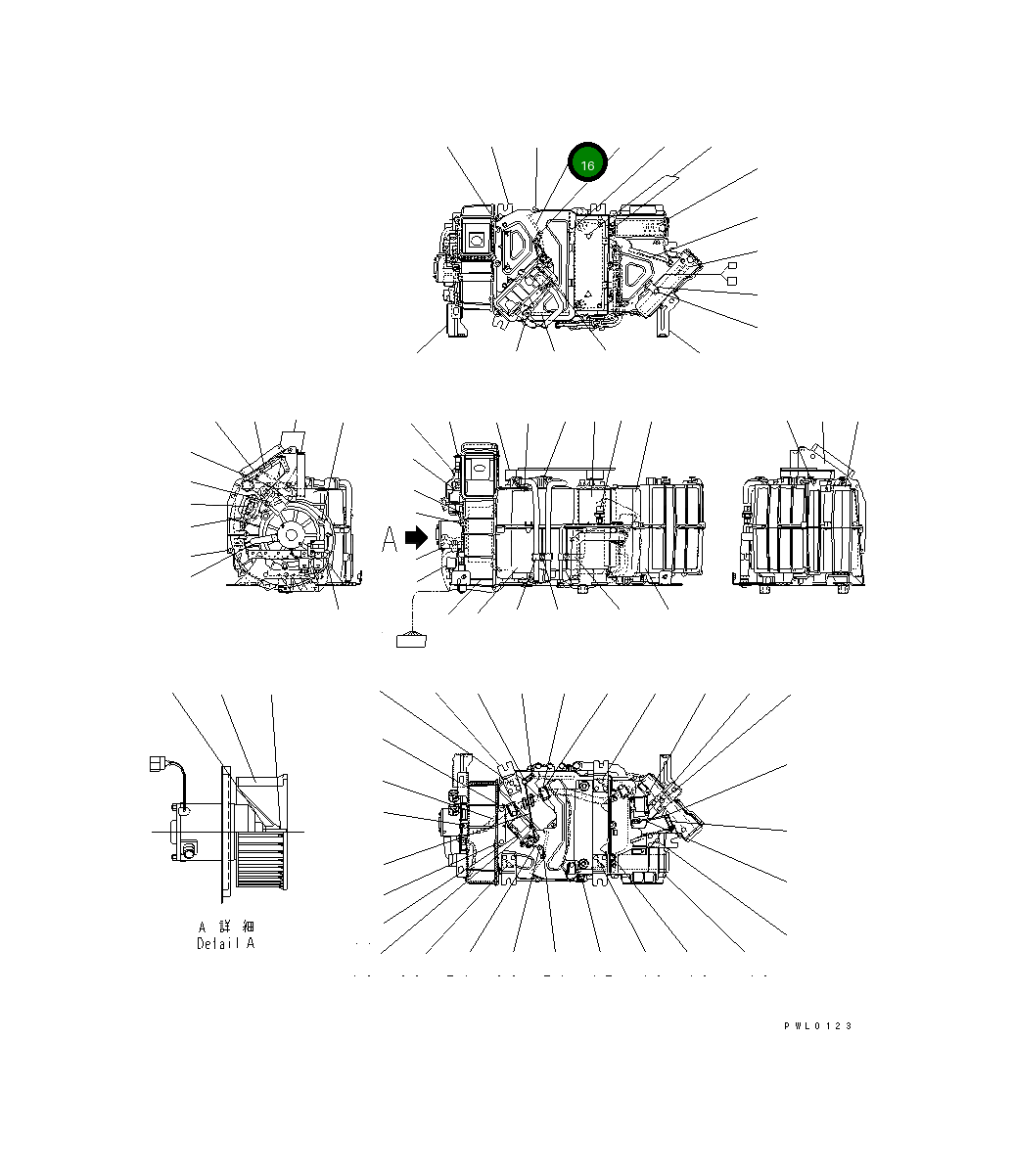 Дверь TW534270-3020 Komatsu