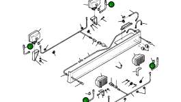 Кабель 158 181 Komatsu