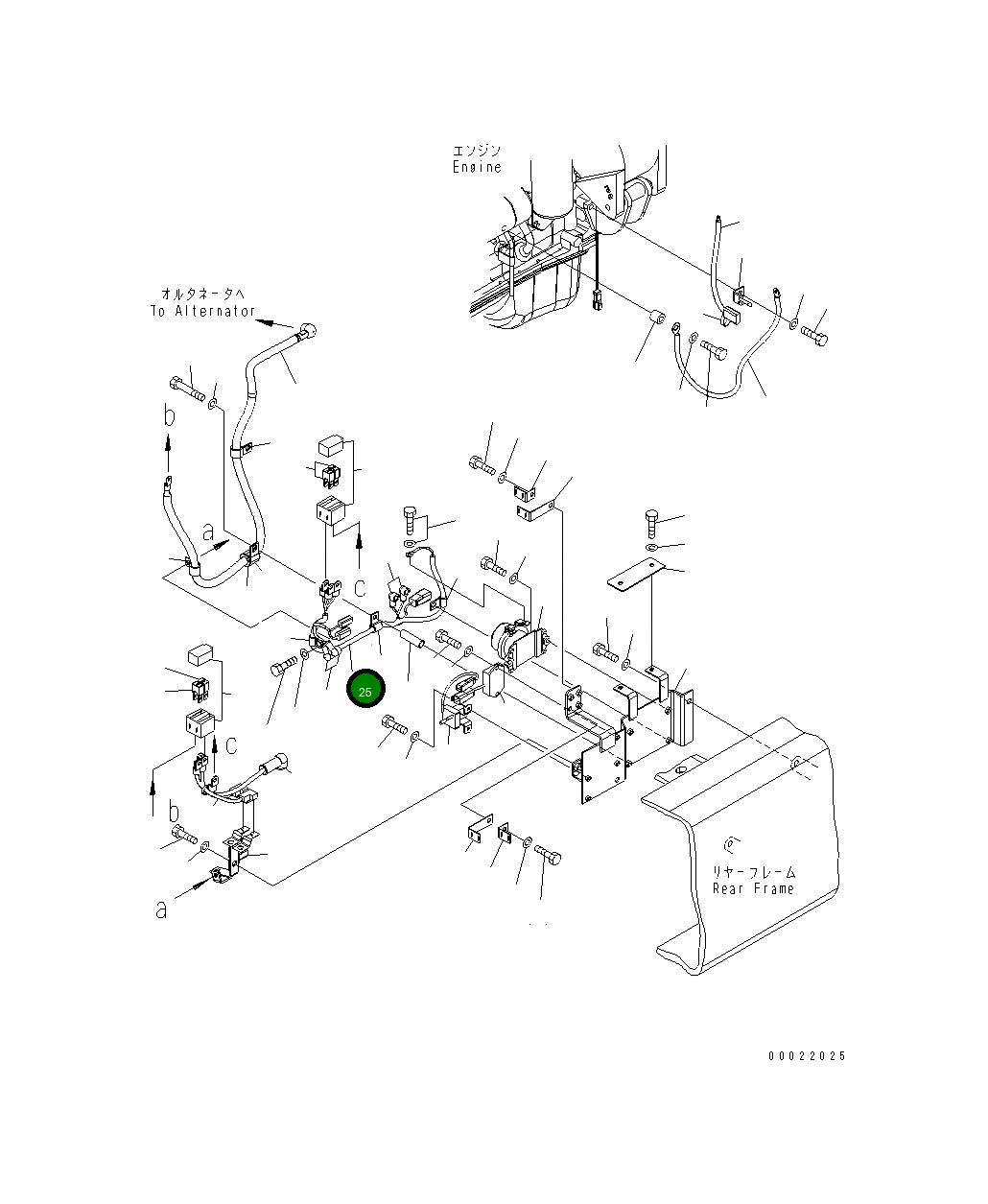 Жгут проводов 416-06-32333 Komatsu