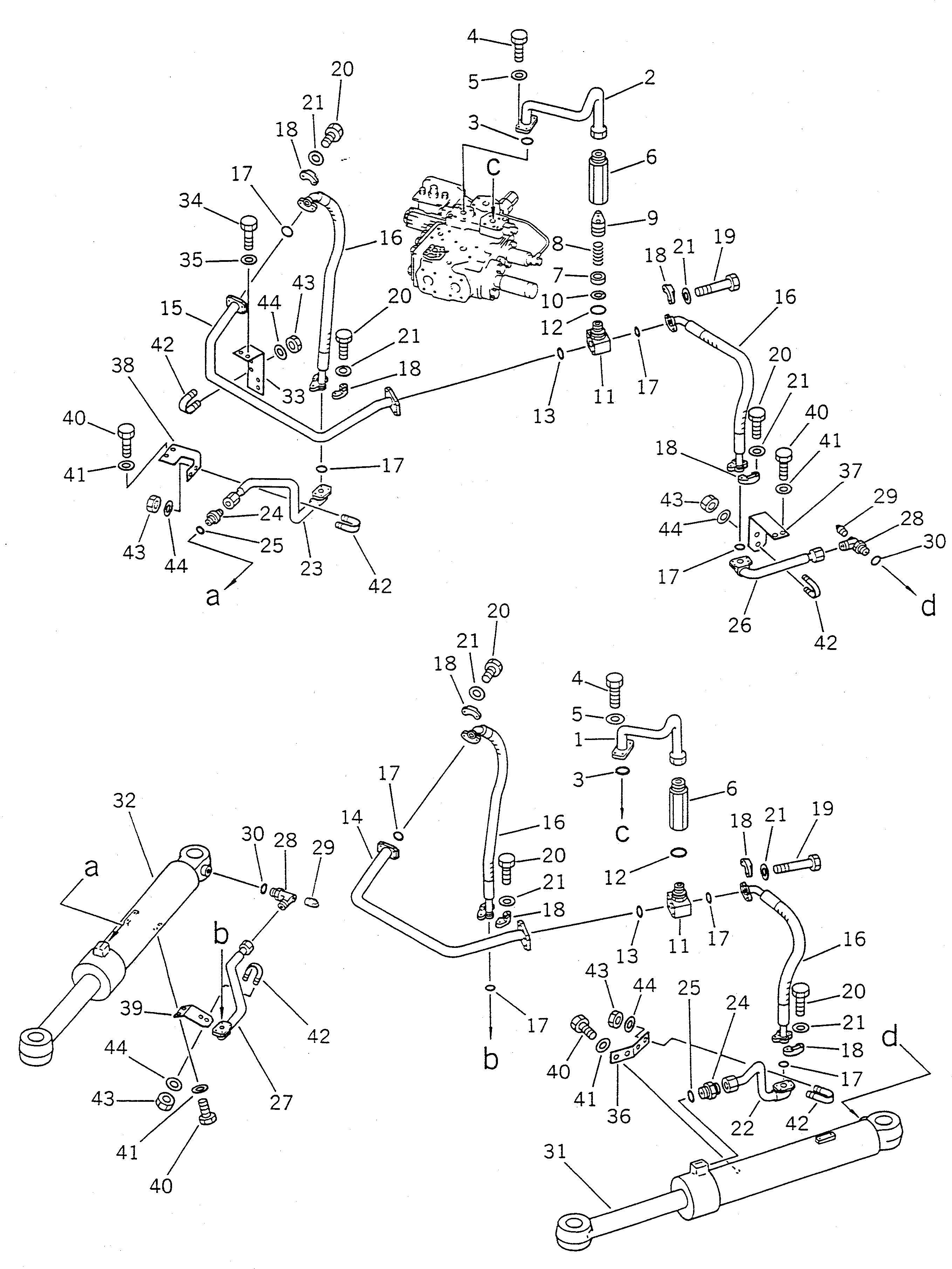 Шланг 07122-00507 Komatsu