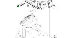 Замок 23B-54-85371 Komatsu
