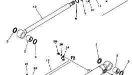 Цилиндр 205-63-75141 Komatsu