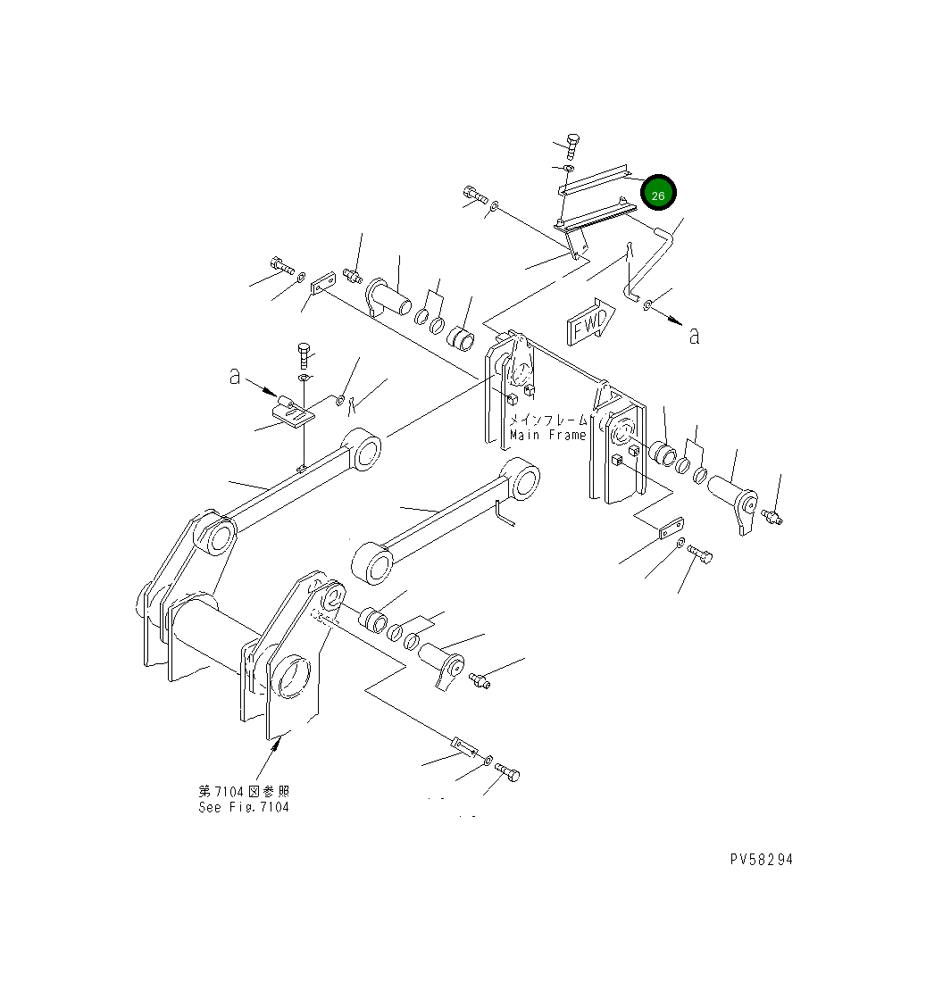 Индикатор 263-77-31340 Komatsu