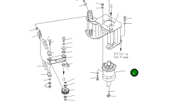Двигатель 8287-70-3191 Komatsu