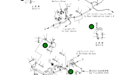 Жгут проводов 424-06-32133 Komatsu