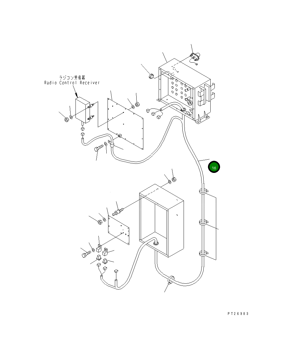 Жгут проводов 8242-06-2510 Komatsu