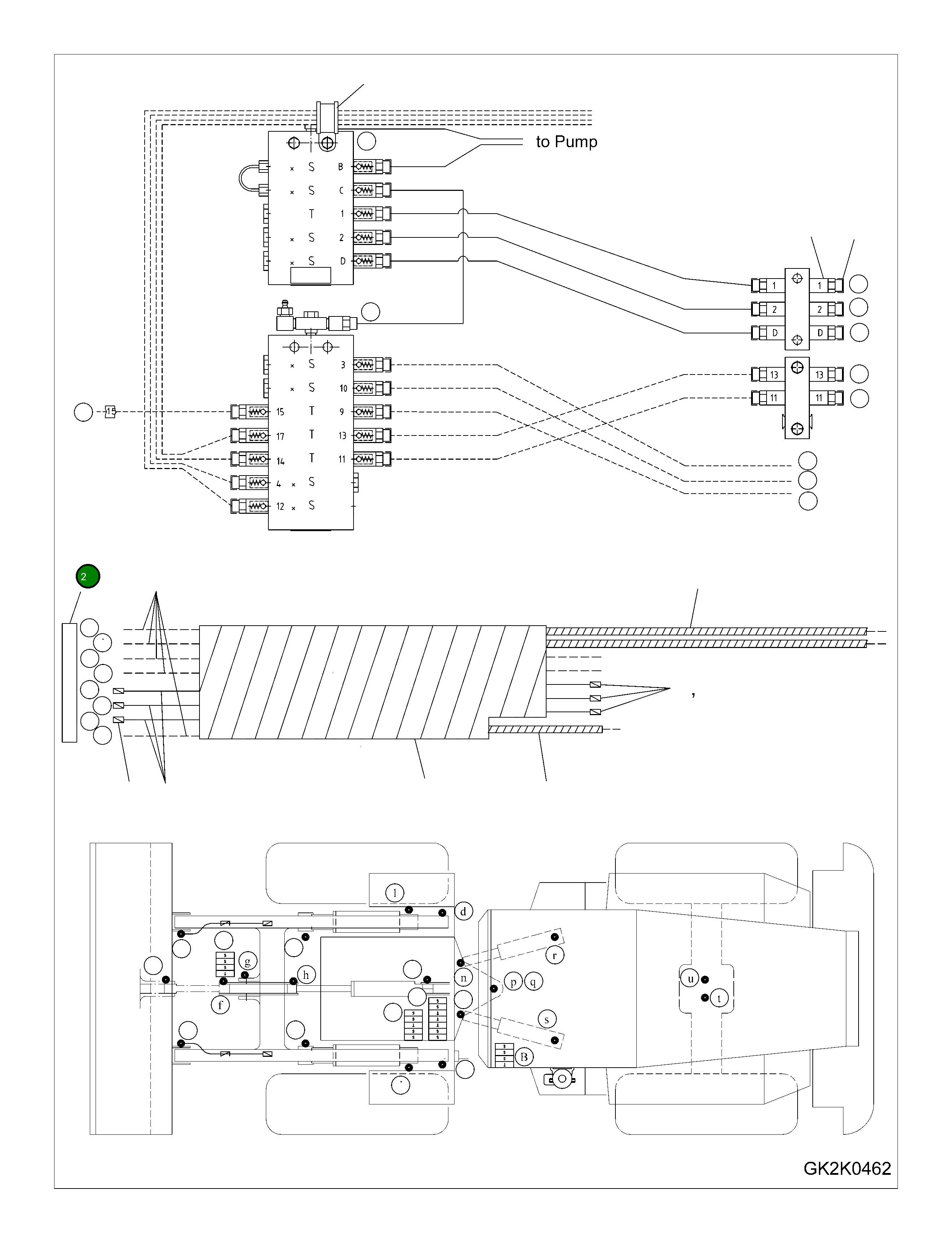 Блок 419-S95-H520 Komatsu