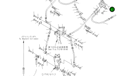 Блок (левый) 20G-966-K590 Komatsu