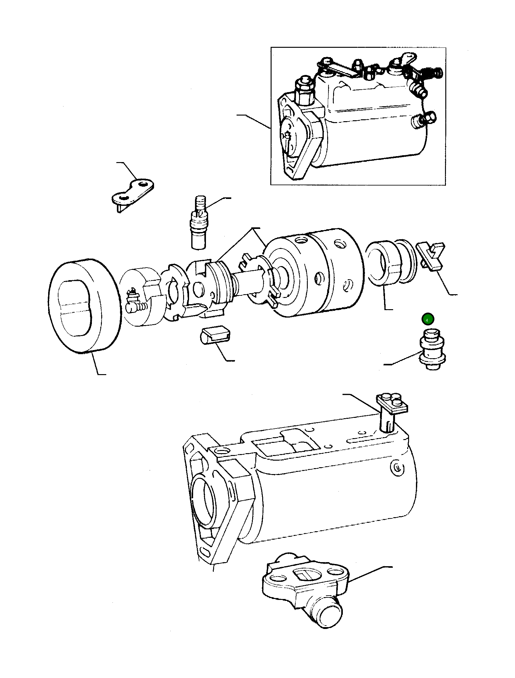 Вкладыш P26430793 Komatsu