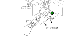 Жгут проводов 196-06-41412 Komatsu