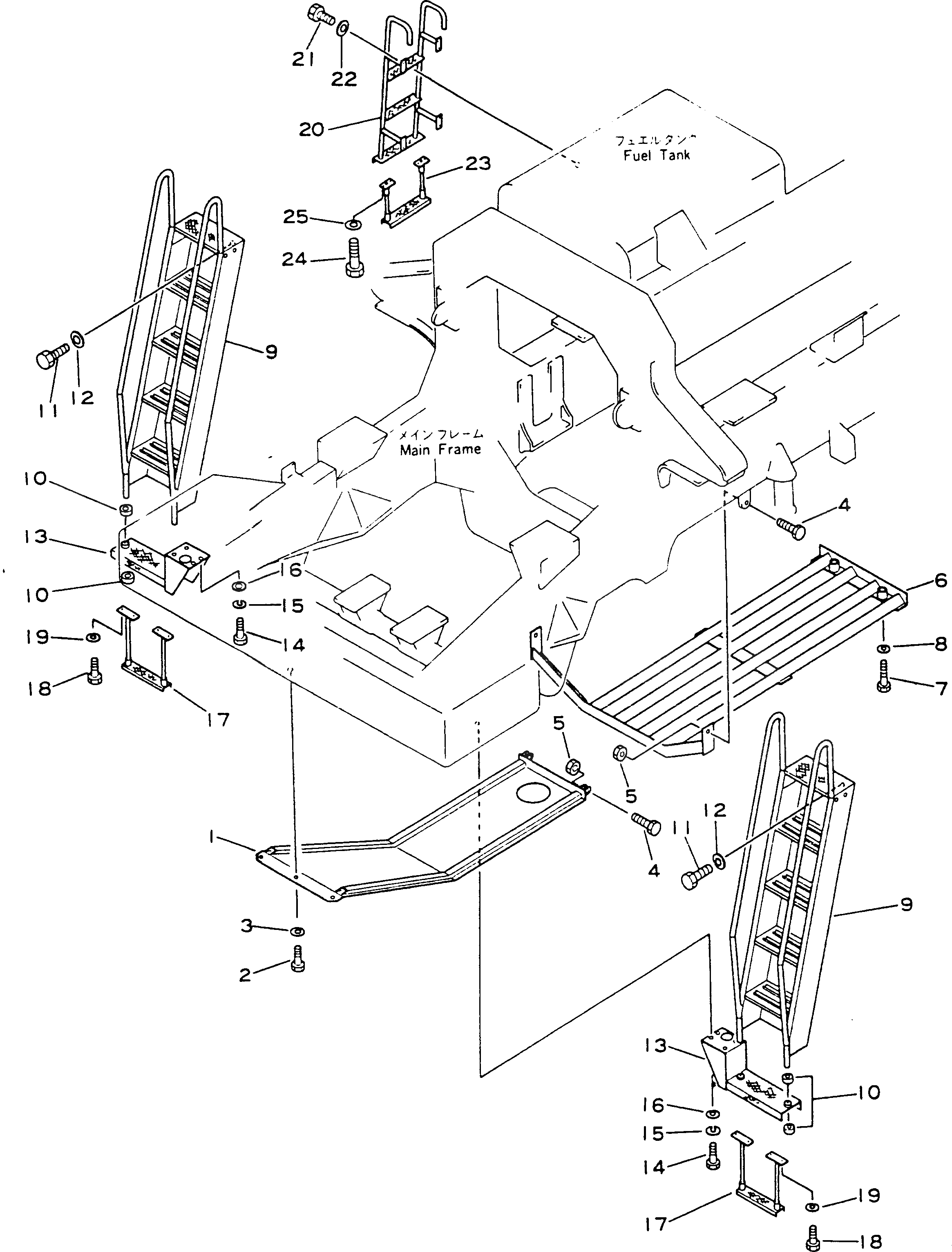 Ступень 561-54-11151 Komatsu