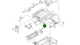 Дверь TW534270-8321 Komatsu