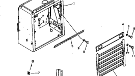 Защитный кожух 426-54-11860 Komatsu