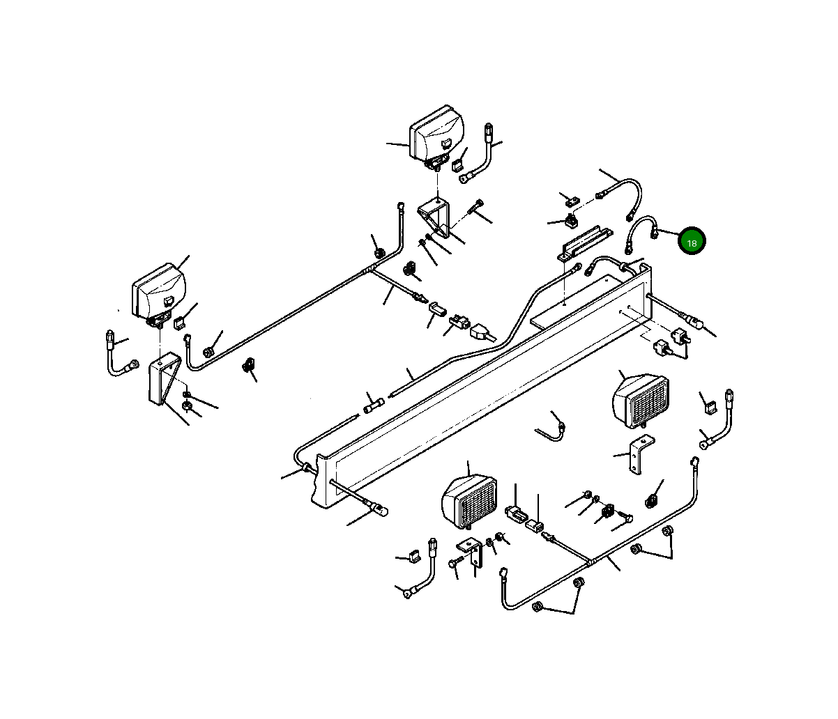 Кабель 149 357 Komatsu