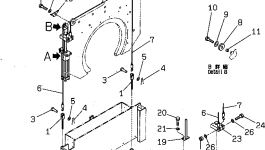 Кабель 262-70-64650 Komatsu