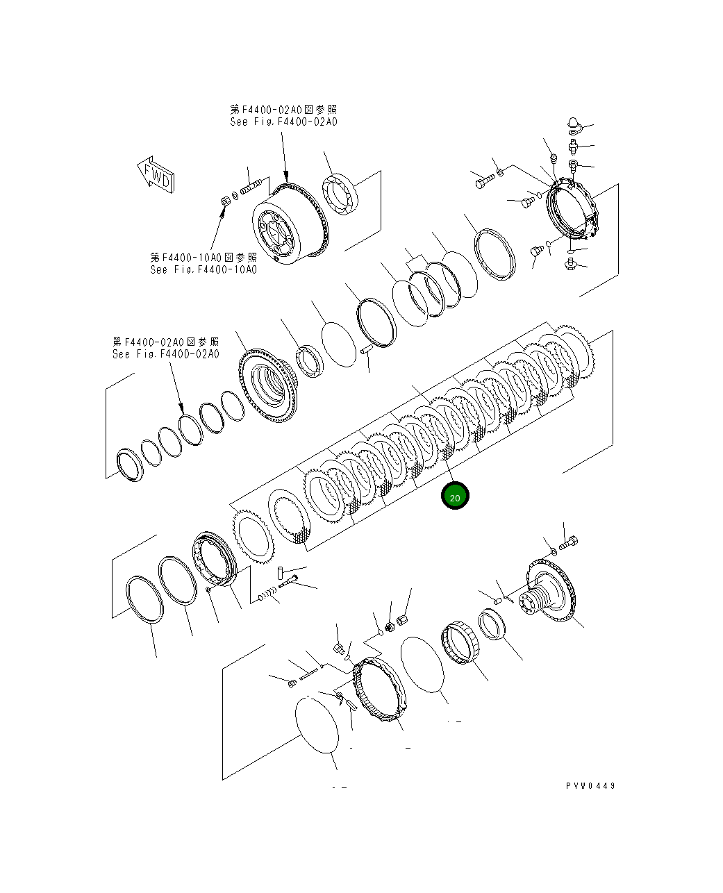 Диск 562-33-31240 Komatsu