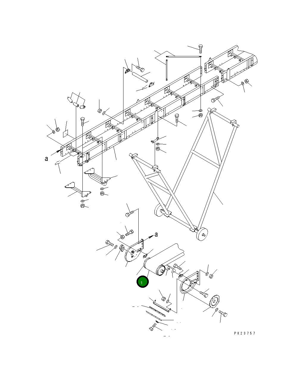 Головка KWKKS-75-53130 Komatsu