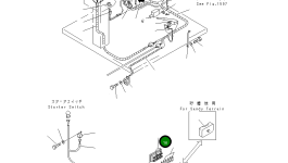 Кабель 234-06-11531 Komatsu