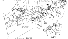 Жгут проводов 198-06-46430 Komatsu