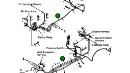 Жгут проводов 207-06-A8460 Komatsu