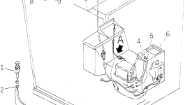 Провод 23B-950-2420 Komatsu