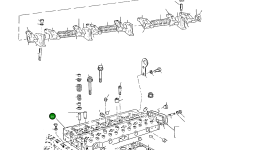 Головка блока цилиндров 4908564M91 Komatsu