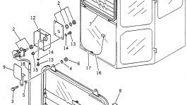 Кронштейн 237-807-8120 Komatsu