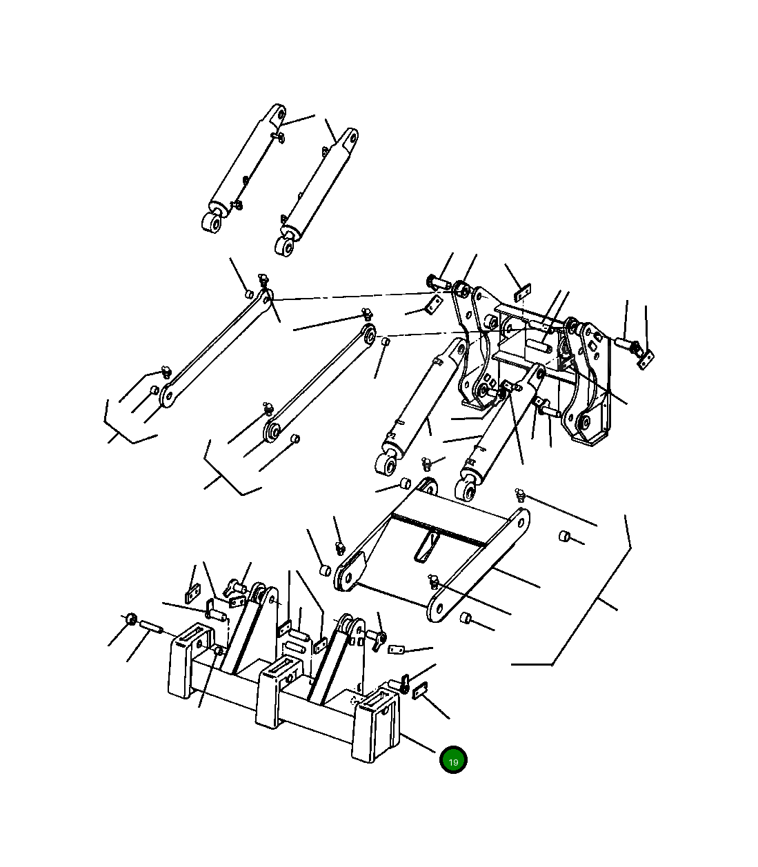 Инструментальная балка 710 370 C1 Komatsu
