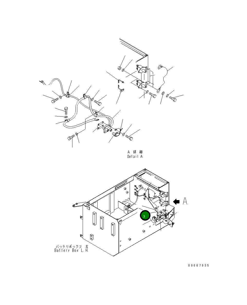 Жгут проводов 427-06-26260 Komatsu