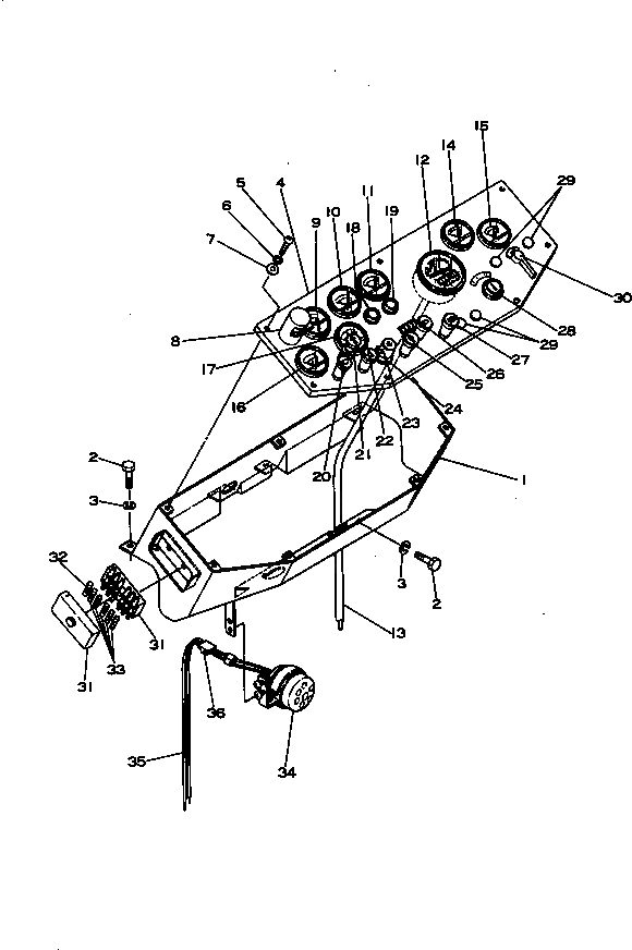 Индикатор 234-06-52321 Komatsu