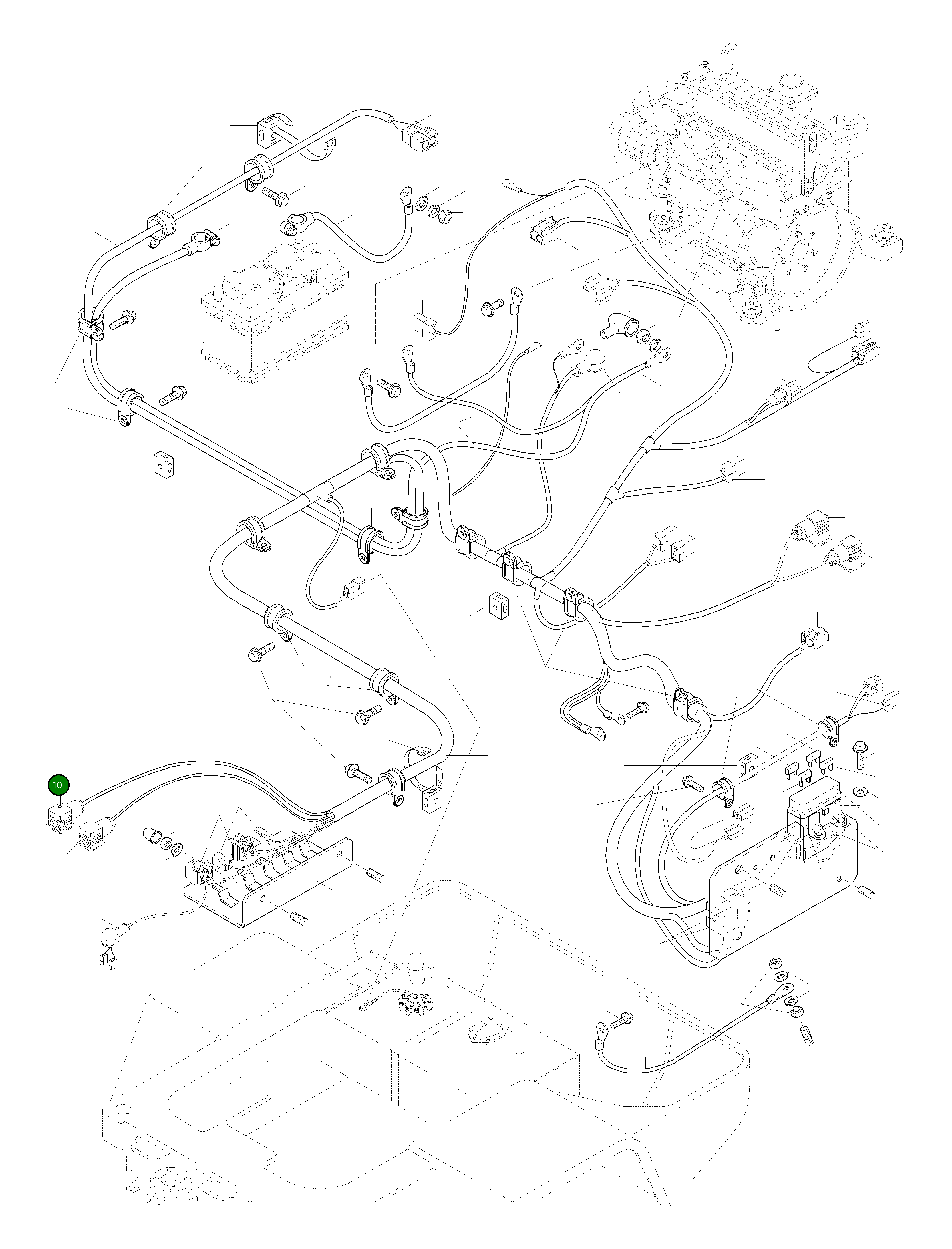 Диод 42U-09-H1810 Komatsu