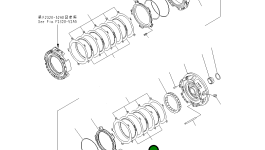 Диск 14X-15-22720 Komatsu