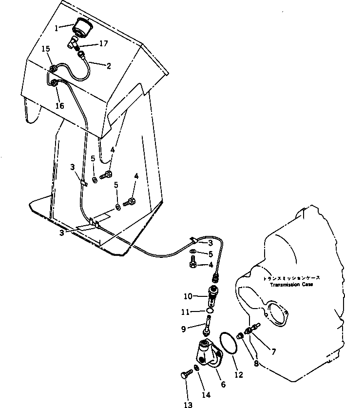 Кабель 41A-06-15110 Komatsu