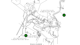 Жгут проводов 417-T80-2410 Komatsu