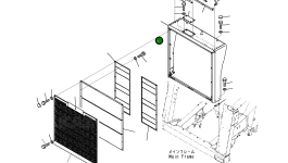 Защитный кожух 561-89-8B130 Komatsu