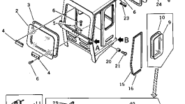 Стекло 385-10084791 Komatsu