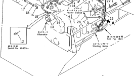 Жгут проводов 198-06-46130 Komatsu
