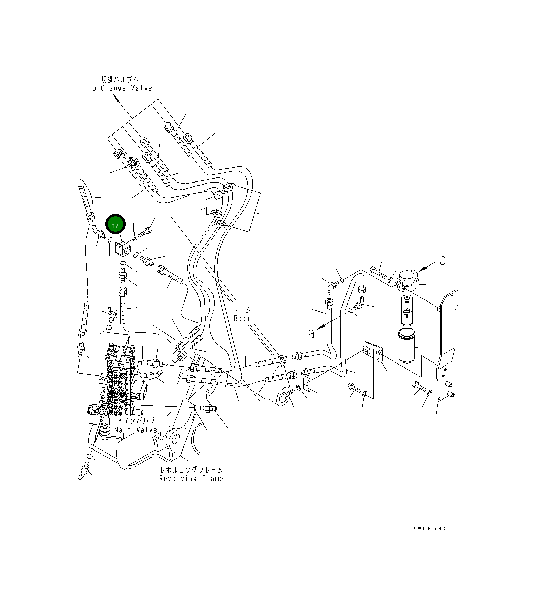 Блок 22B-62-14170 Komatsu